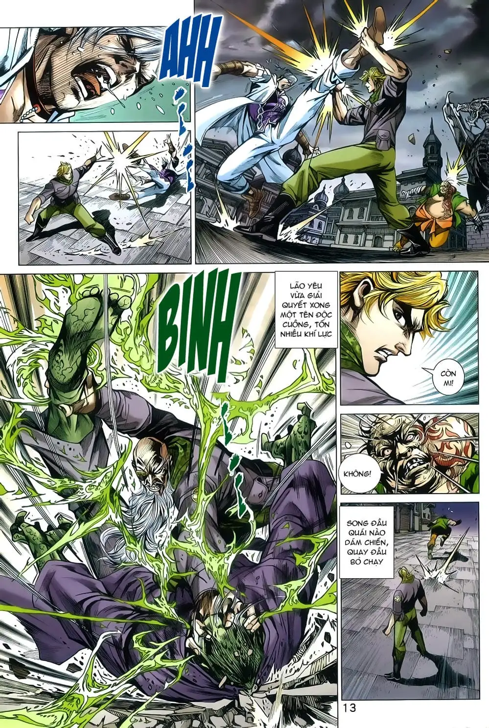 Truyện Tranh Tân Tác Long Hổ Môn trang 4