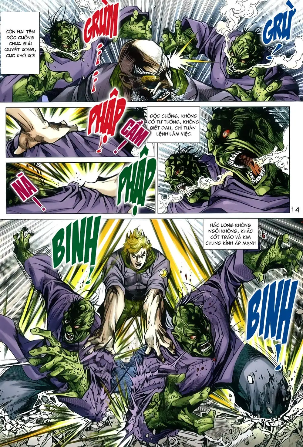 Truyện Tranh Tân Tác Long Hổ Môn trang 4