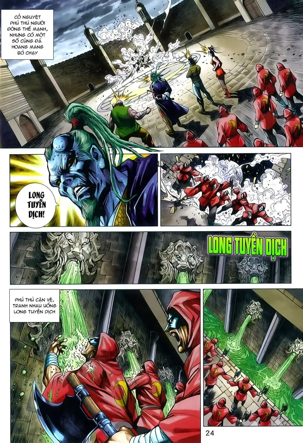 Truyện Tranh Tân Tác Long Hổ Môn trang 4