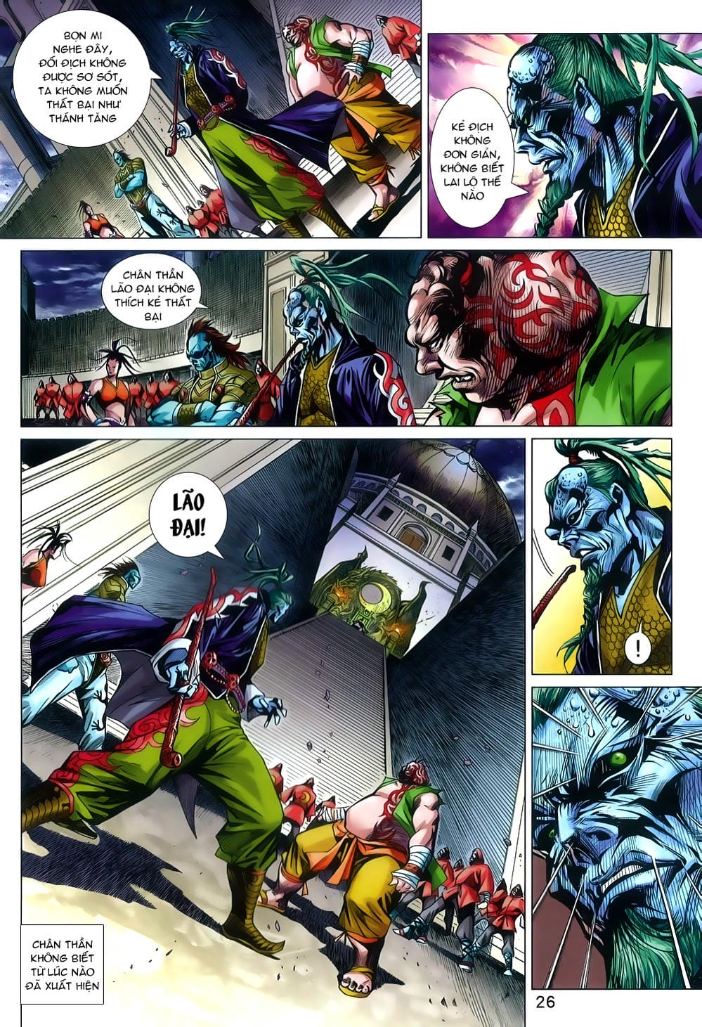 Truyện Tranh Tân Tác Long Hổ Môn trang 4