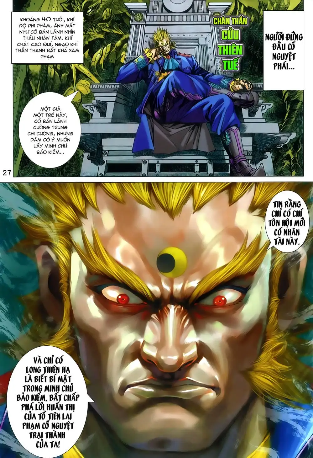 Truyện Tranh Tân Tác Long Hổ Môn trang 4