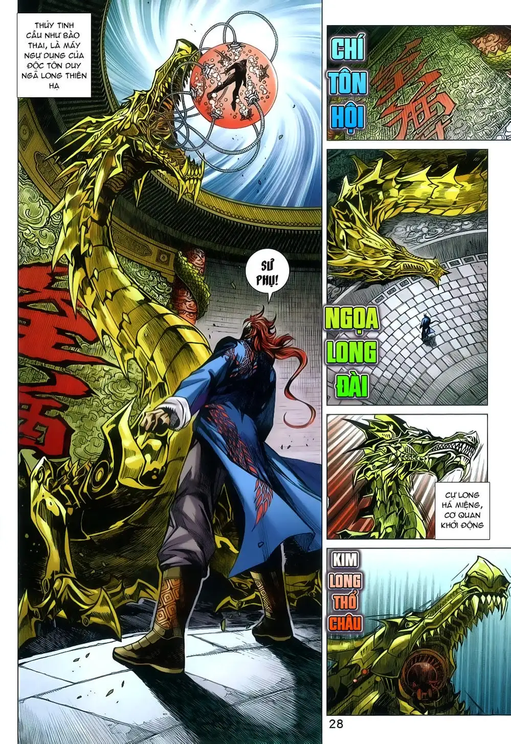 Truyện Tranh Tân Tác Long Hổ Môn trang 4