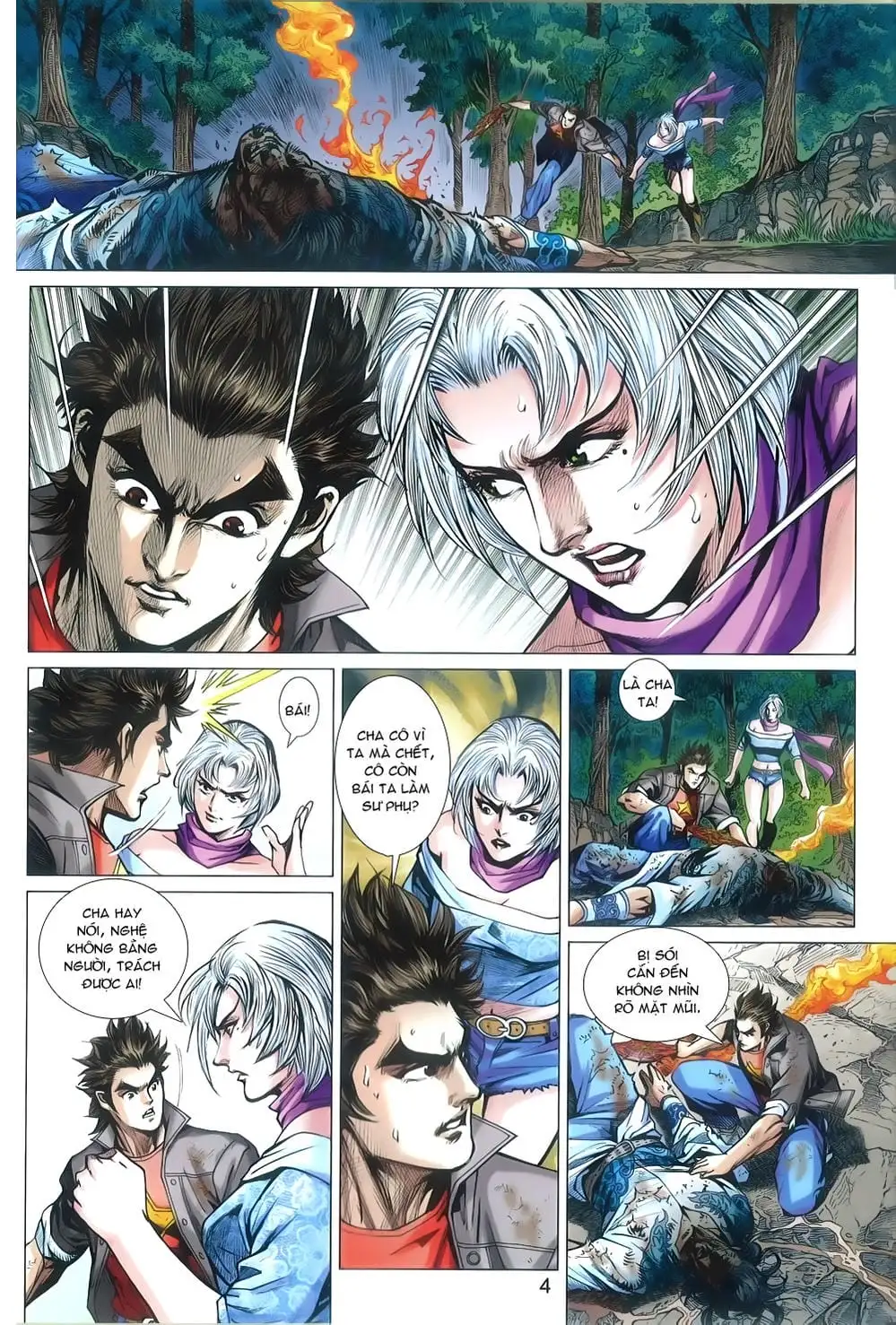 Truyện Tranh Tân Tác Long Hổ Môn trang 4