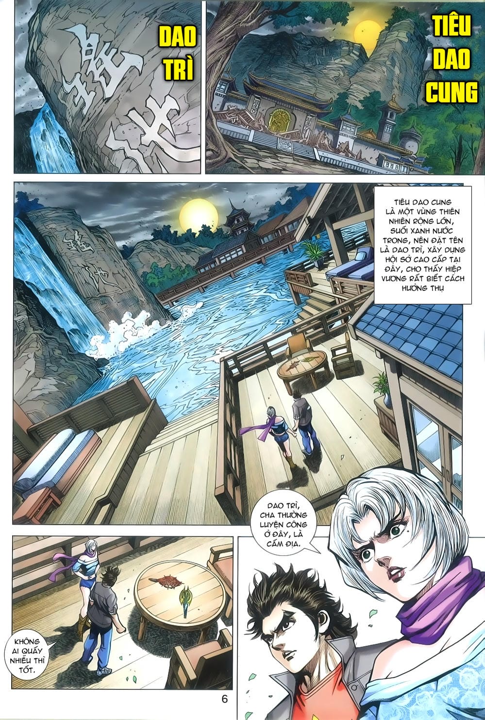 Truyện Tranh Tân Tác Long Hổ Môn trang 4