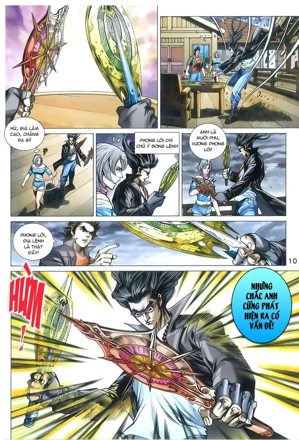 Truyện Tranh Tân Tác Long Hổ Môn trang 4