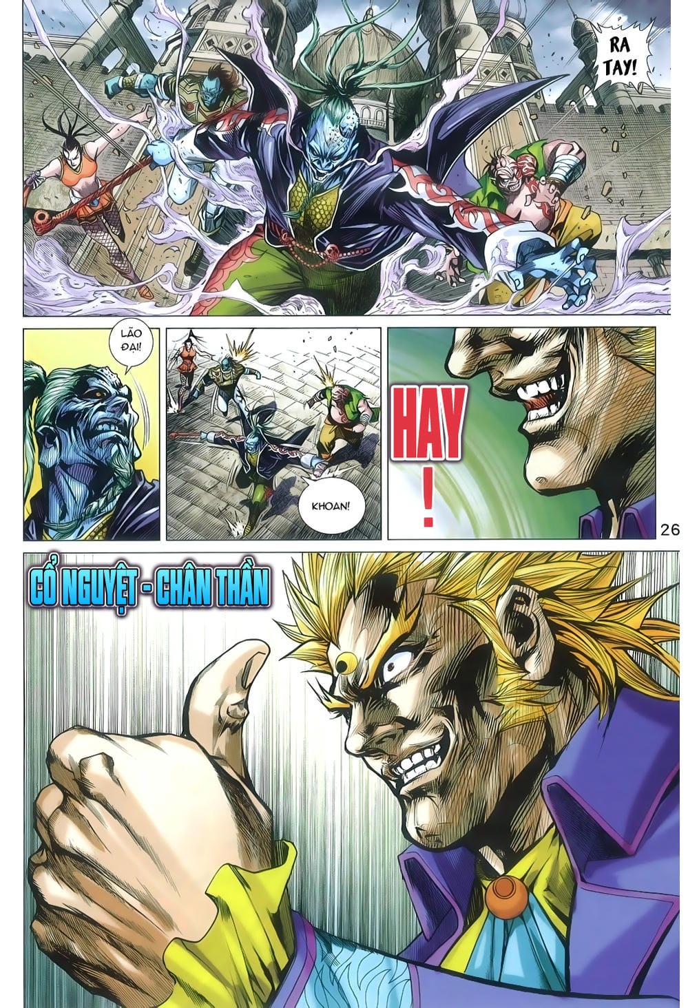 Truyện Tranh Tân Tác Long Hổ Môn trang 4