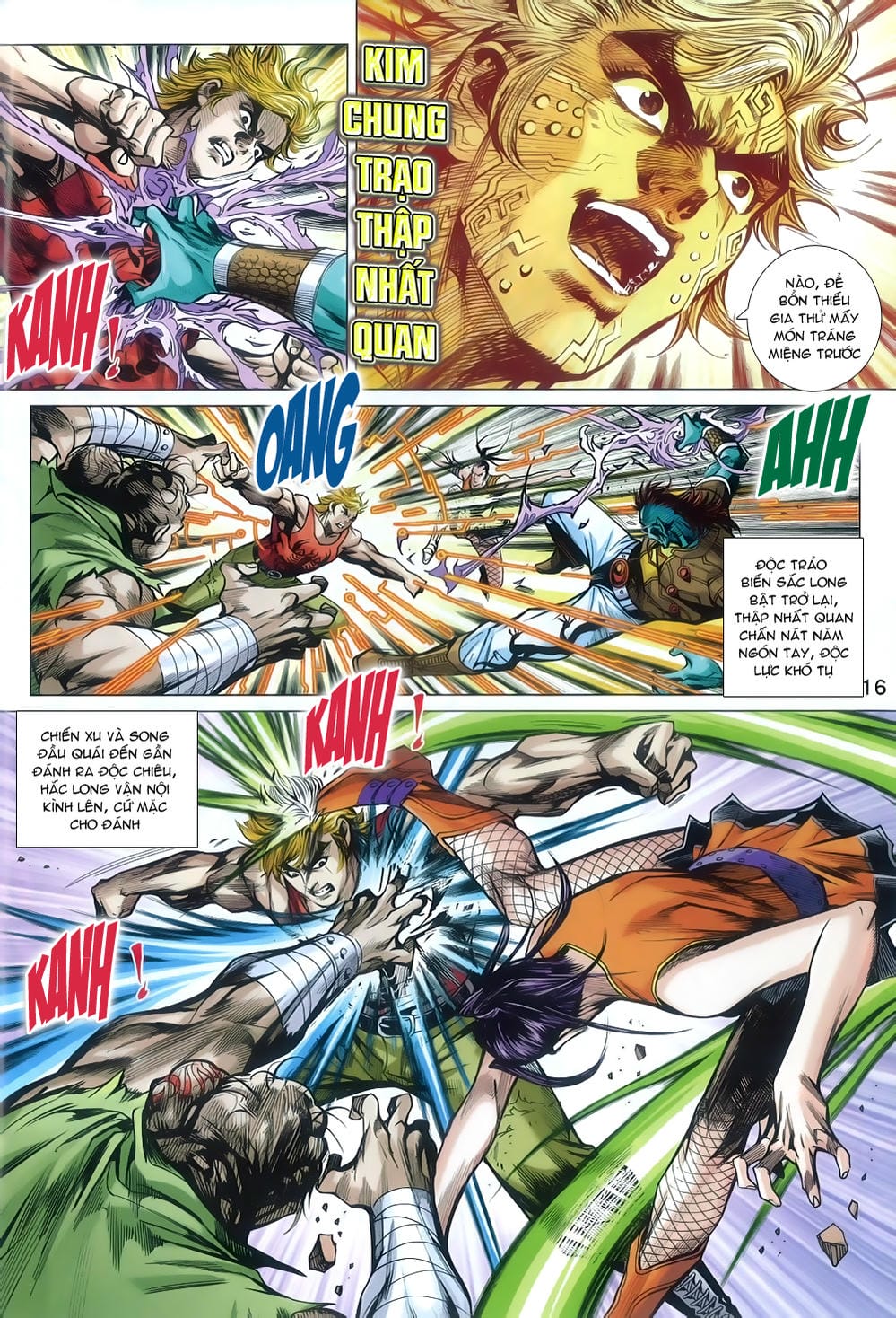 Truyện Tranh Tân Tác Long Hổ Môn trang 4