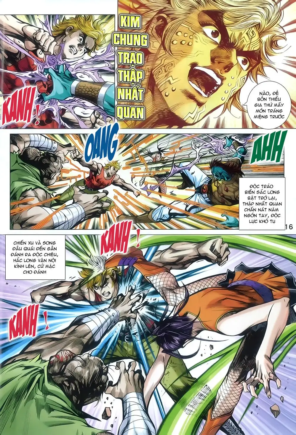 Truyện Tranh Tân Tác Long Hổ Môn trang 4