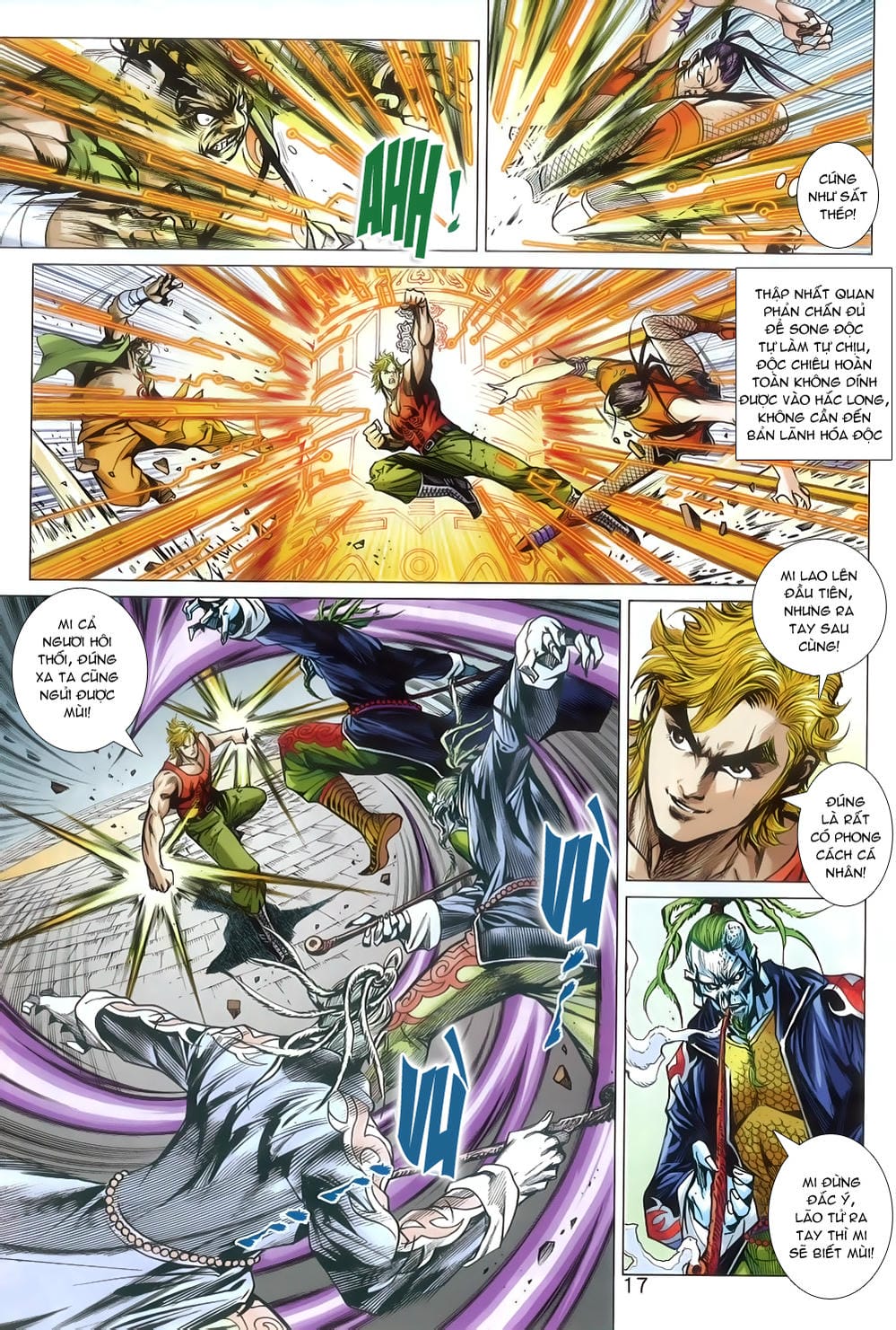 Truyện Tranh Tân Tác Long Hổ Môn trang 4