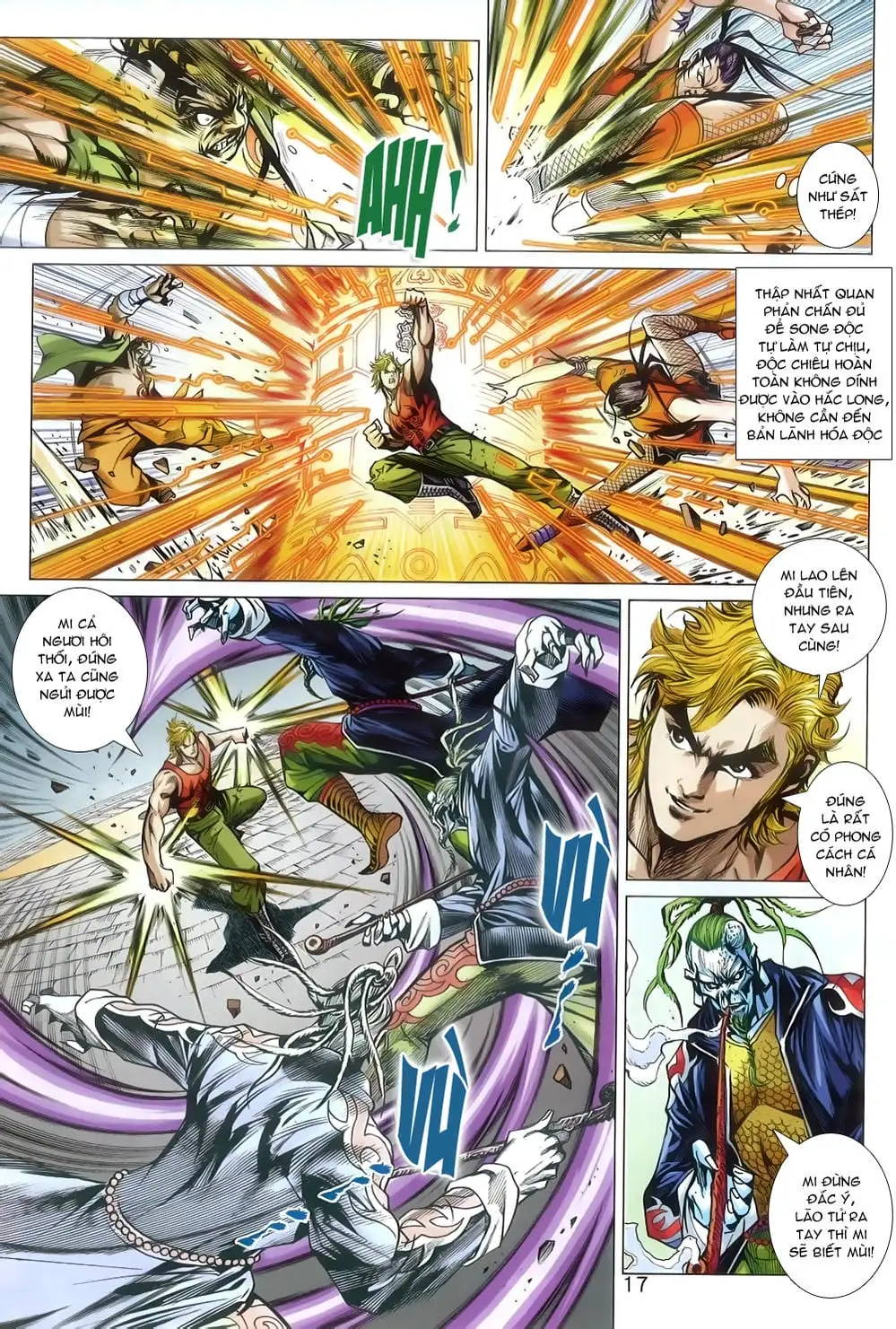 Truyện Tranh Tân Tác Long Hổ Môn trang 4