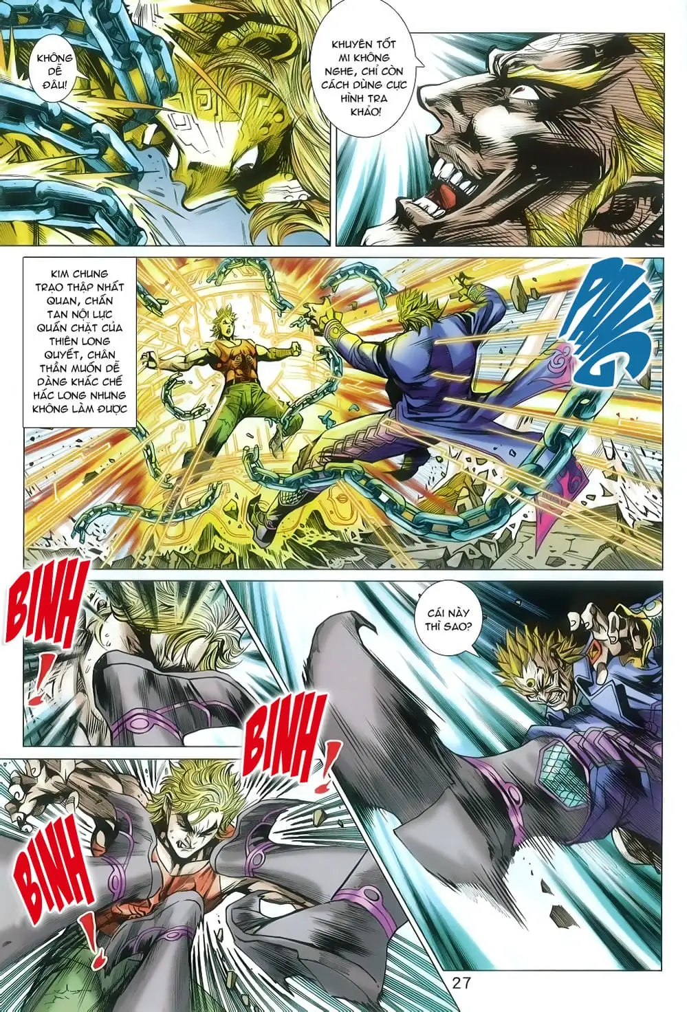 Truyện Tranh Tân Tác Long Hổ Môn trang 4