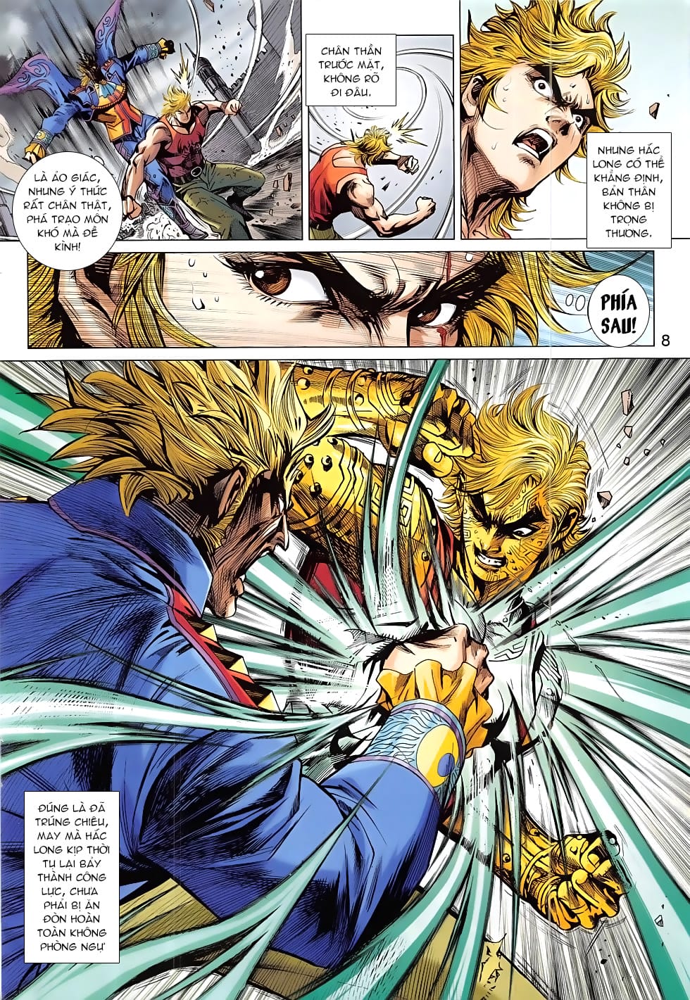 Truyện Tranh Tân Tác Long Hổ Môn trang 4