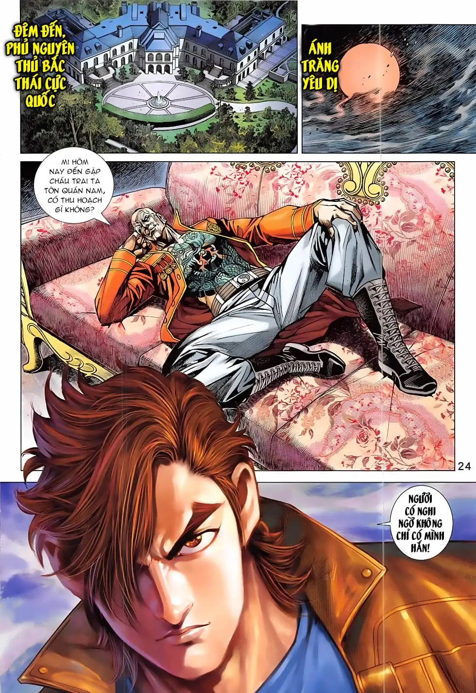 Truyện Tranh Tân Tác Long Hổ Môn trang 4