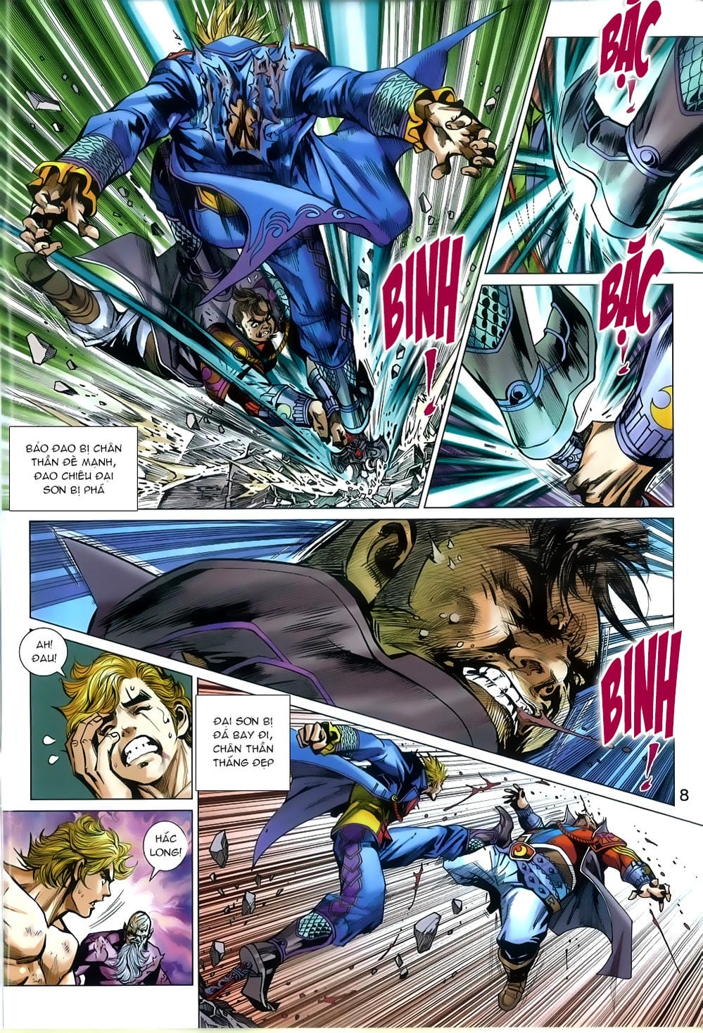 Truyện Tranh Tân Tác Long Hổ Môn trang 4