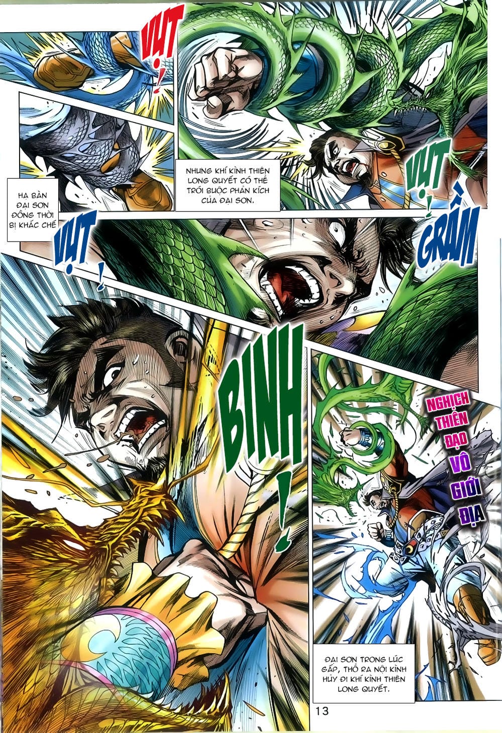 Truyện Tranh Tân Tác Long Hổ Môn trang 4