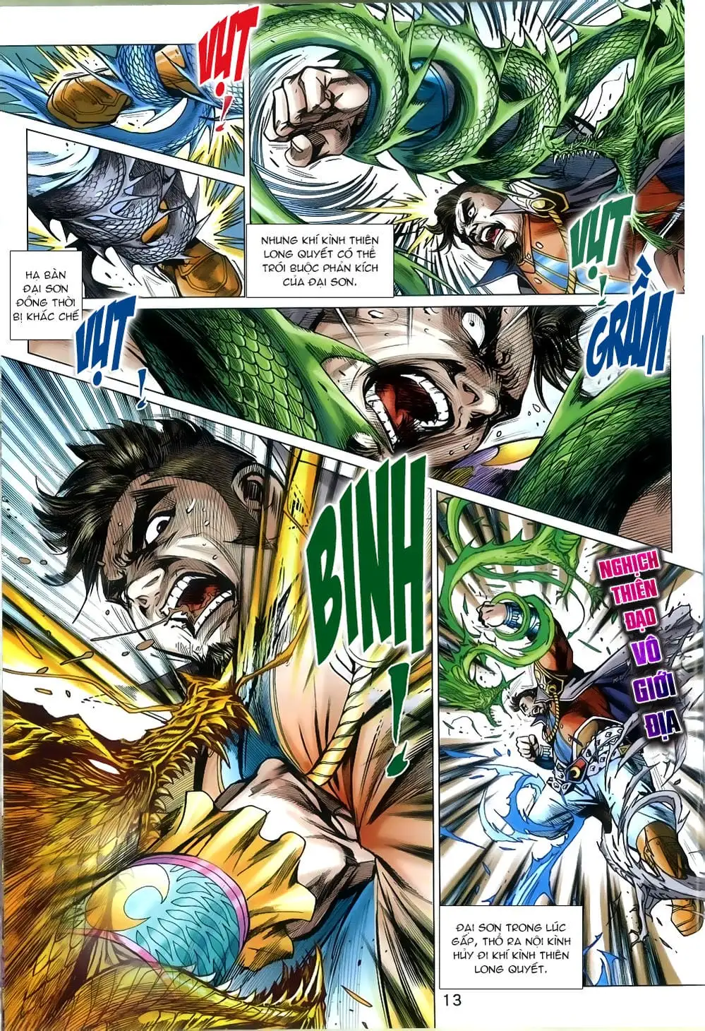 Truyện Tranh Tân Tác Long Hổ Môn trang 4