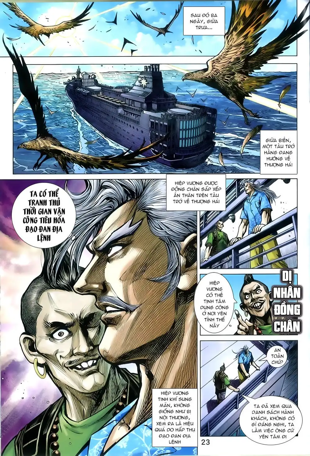 Truyện Tranh Tân Tác Long Hổ Môn trang 4