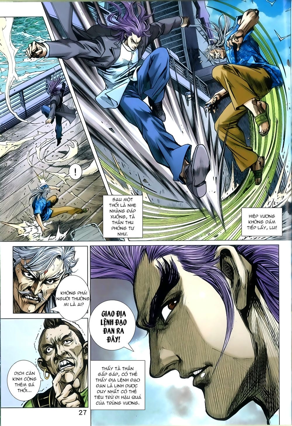 Truyện Tranh Tân Tác Long Hổ Môn trang 4