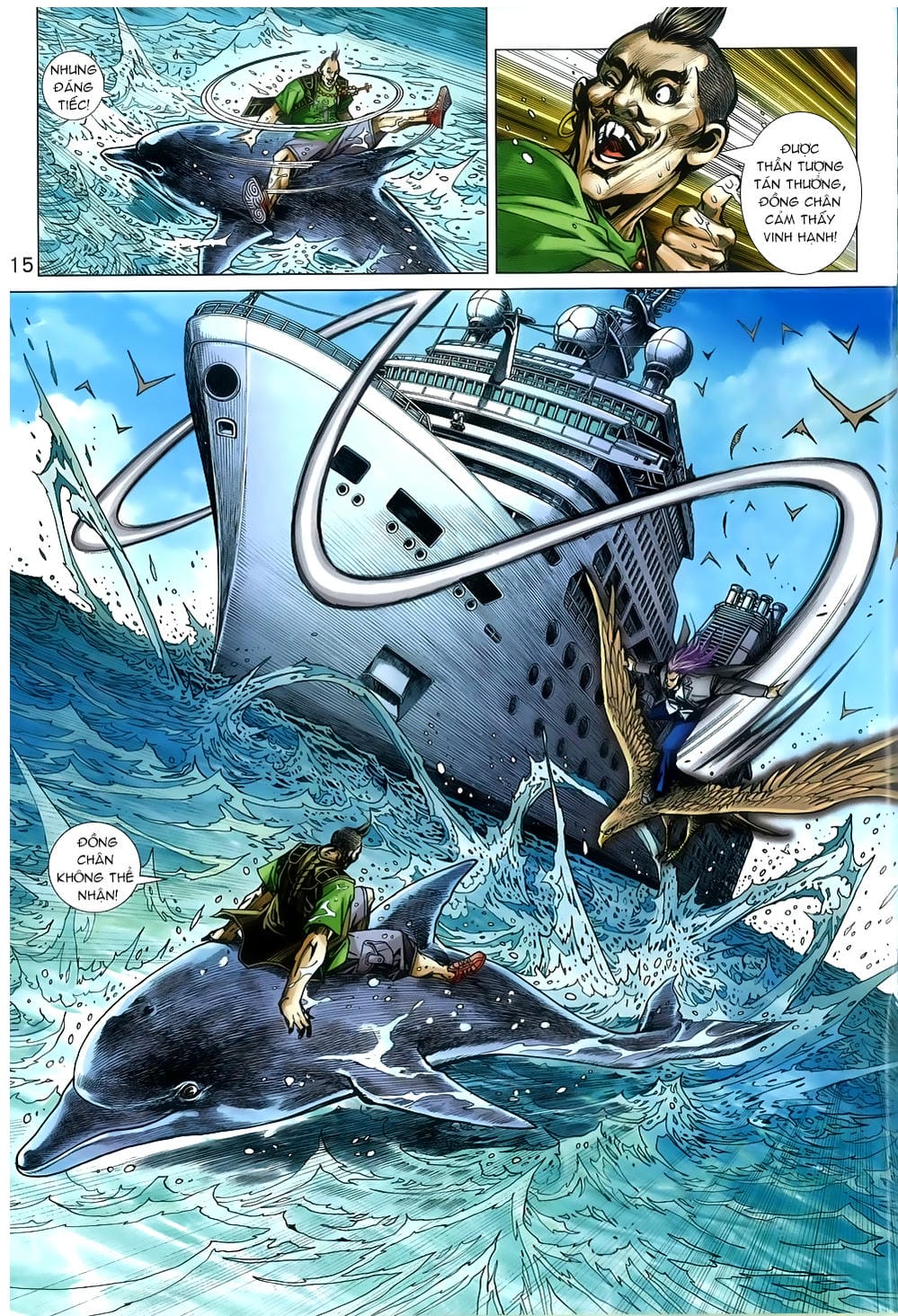 Truyện Tranh Tân Tác Long Hổ Môn trang 4