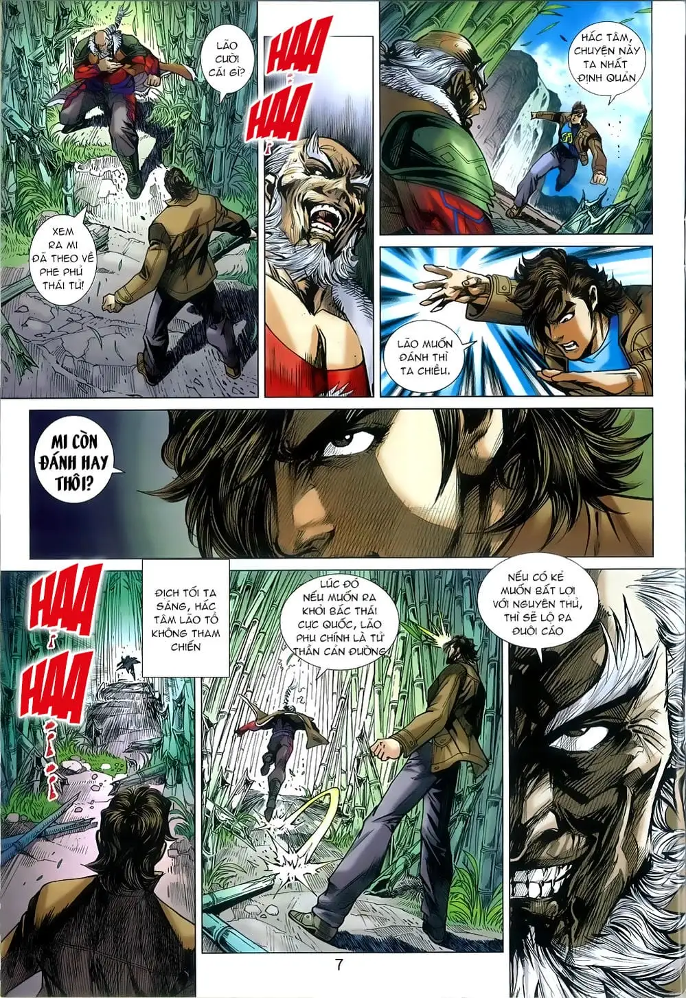Truyện Tranh Tân Tác Long Hổ Môn trang 4
