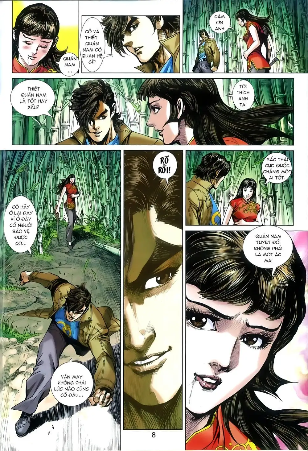 Truyện Tranh Tân Tác Long Hổ Môn trang 4