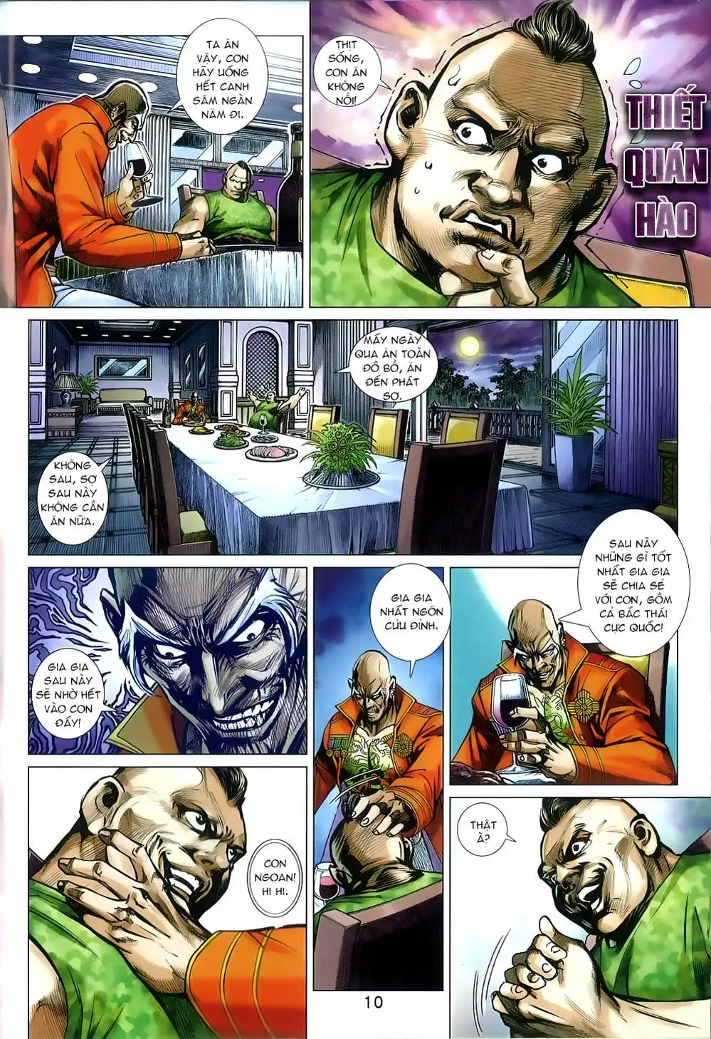 Truyện Tranh Tân Tác Long Hổ Môn trang 4