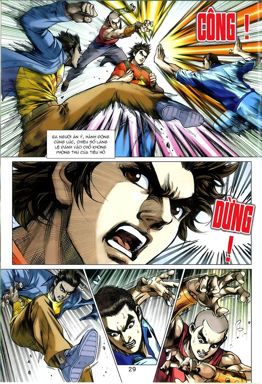 Truyện Tranh Tân Tác Long Hổ Môn trang 4