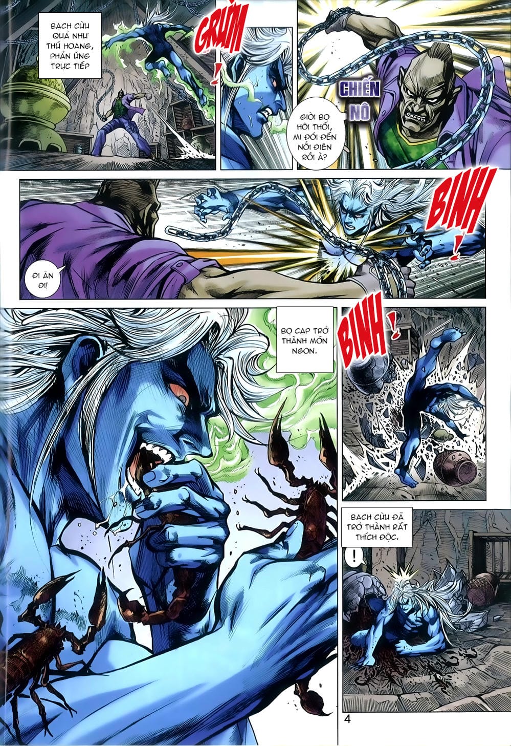 Truyện Tranh Tân Tác Long Hổ Môn trang 4