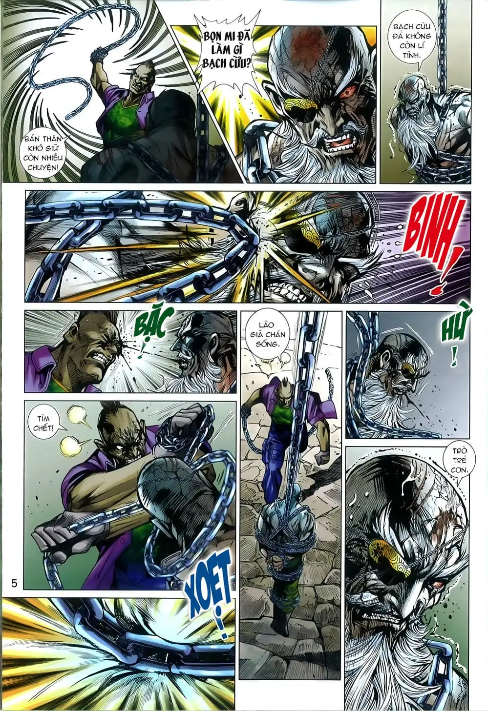 Truyện Tranh Tân Tác Long Hổ Môn trang 4