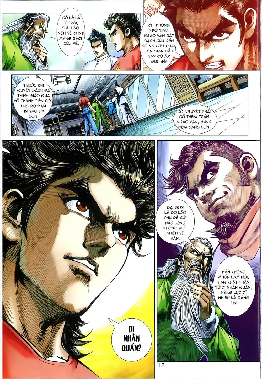 Truyện Tranh Tân Tác Long Hổ Môn trang 4