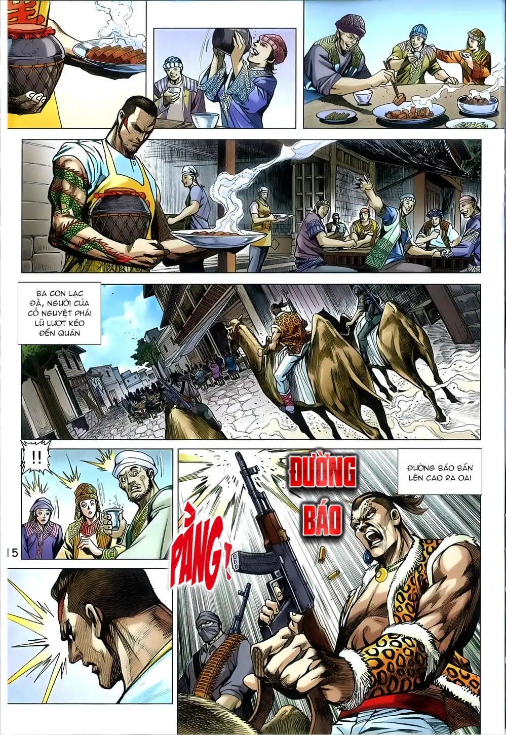 Truyện Tranh Tân Tác Long Hổ Môn trang 4