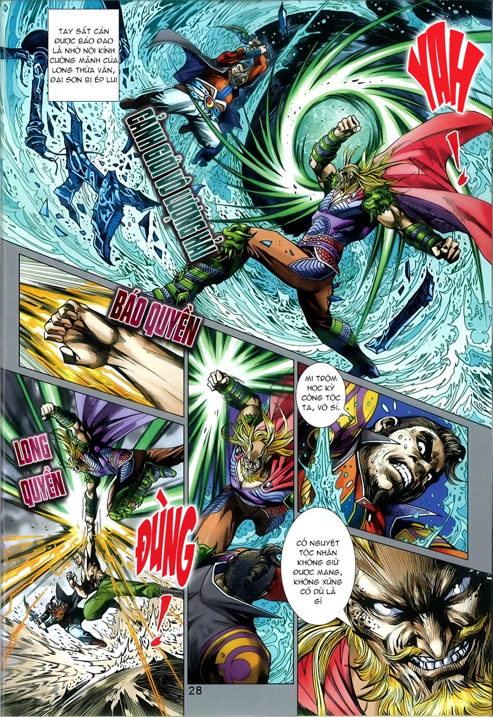 Truyện Tranh Tân Tác Long Hổ Môn trang 4