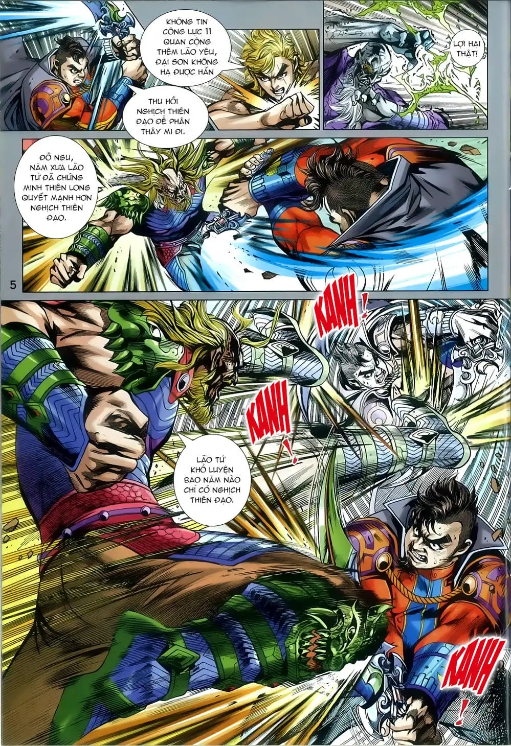 Truyện Tranh Tân Tác Long Hổ Môn trang 4