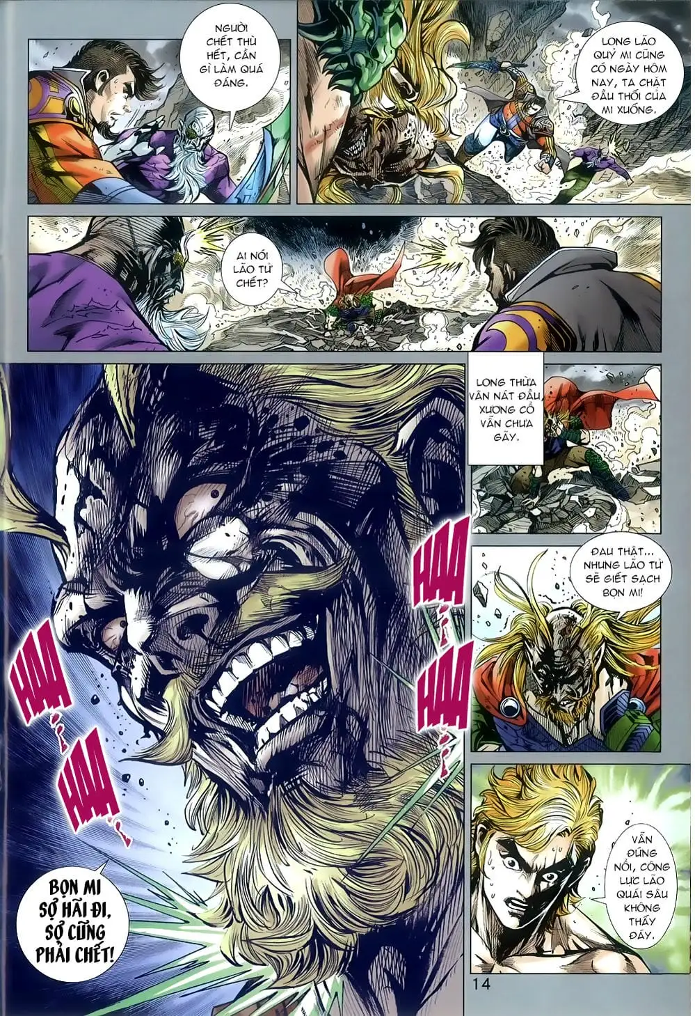 Truyện Tranh Tân Tác Long Hổ Môn trang 4