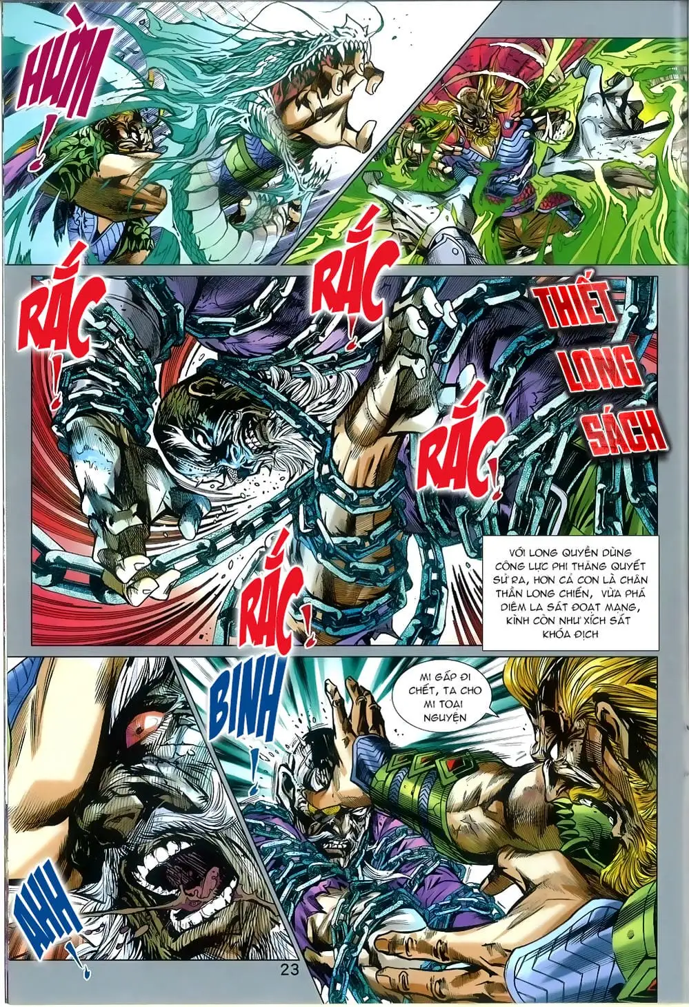 Truyện Tranh Tân Tác Long Hổ Môn trang 4