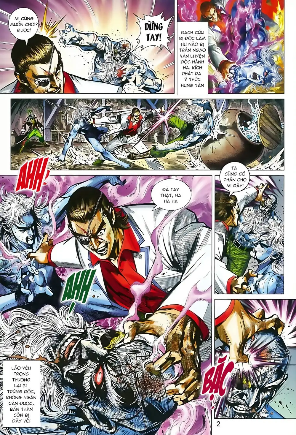 Truyện Tranh Tân Tác Long Hổ Môn trang 4