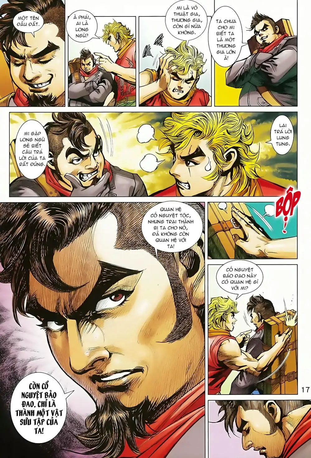 Truyện Tranh Tân Tác Long Hổ Môn trang 4