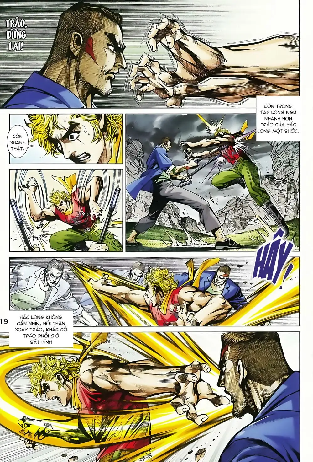 Truyện Tranh Tân Tác Long Hổ Môn trang 4