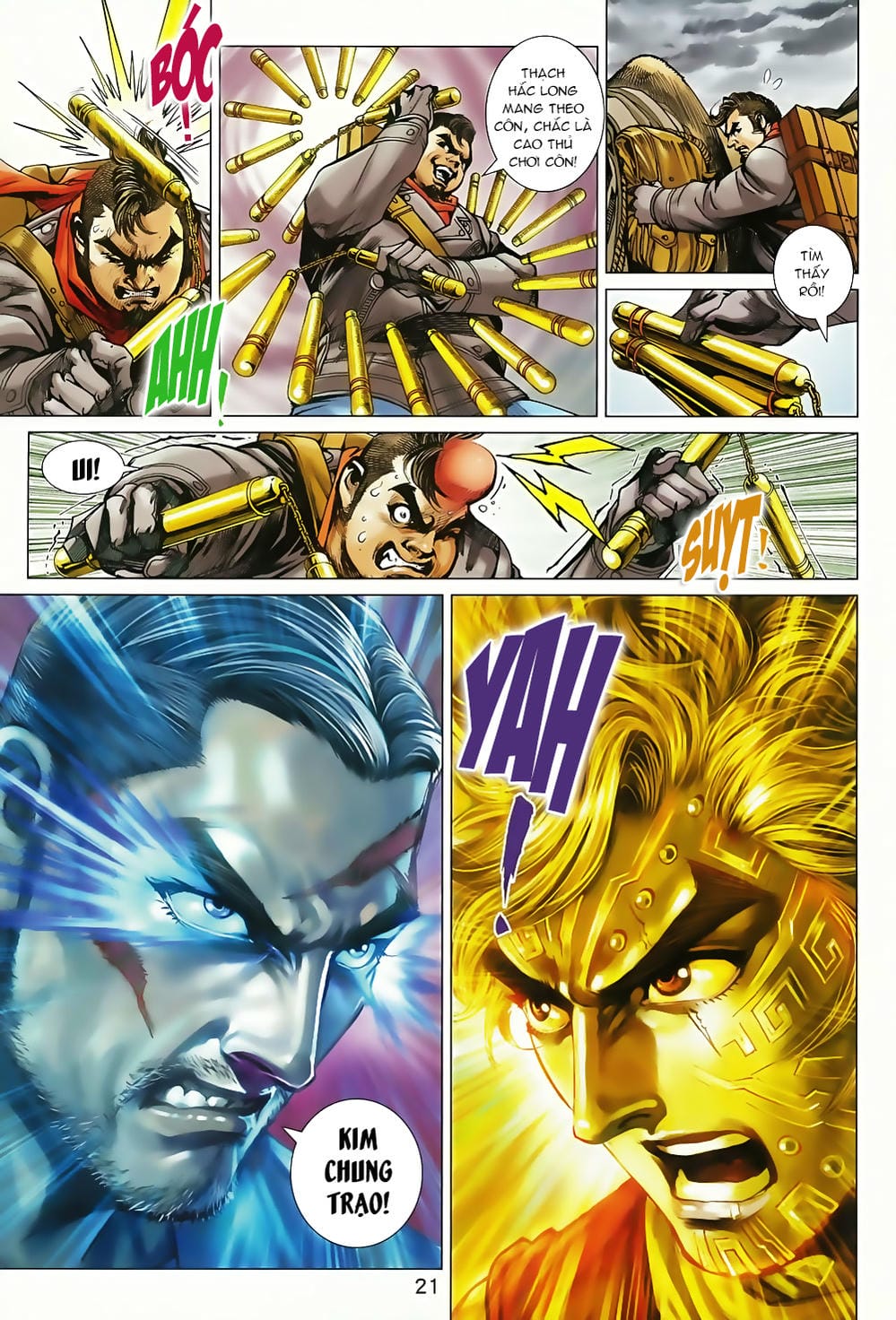 Truyện Tranh Tân Tác Long Hổ Môn trang 4