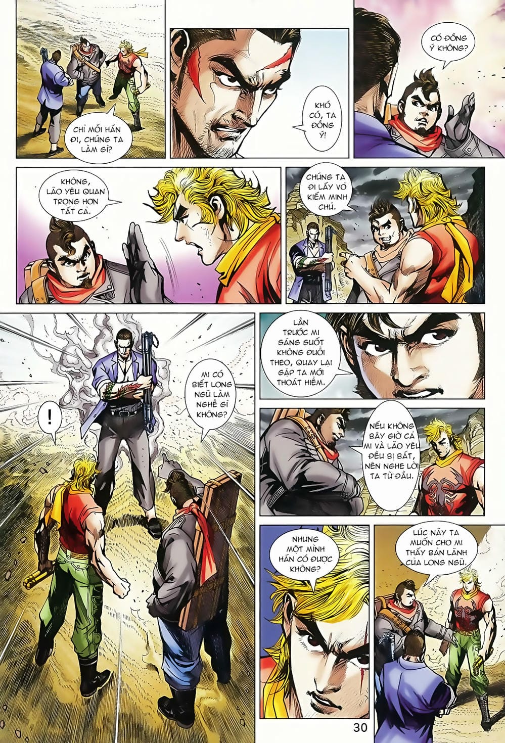 Truyện Tranh Tân Tác Long Hổ Môn trang 4