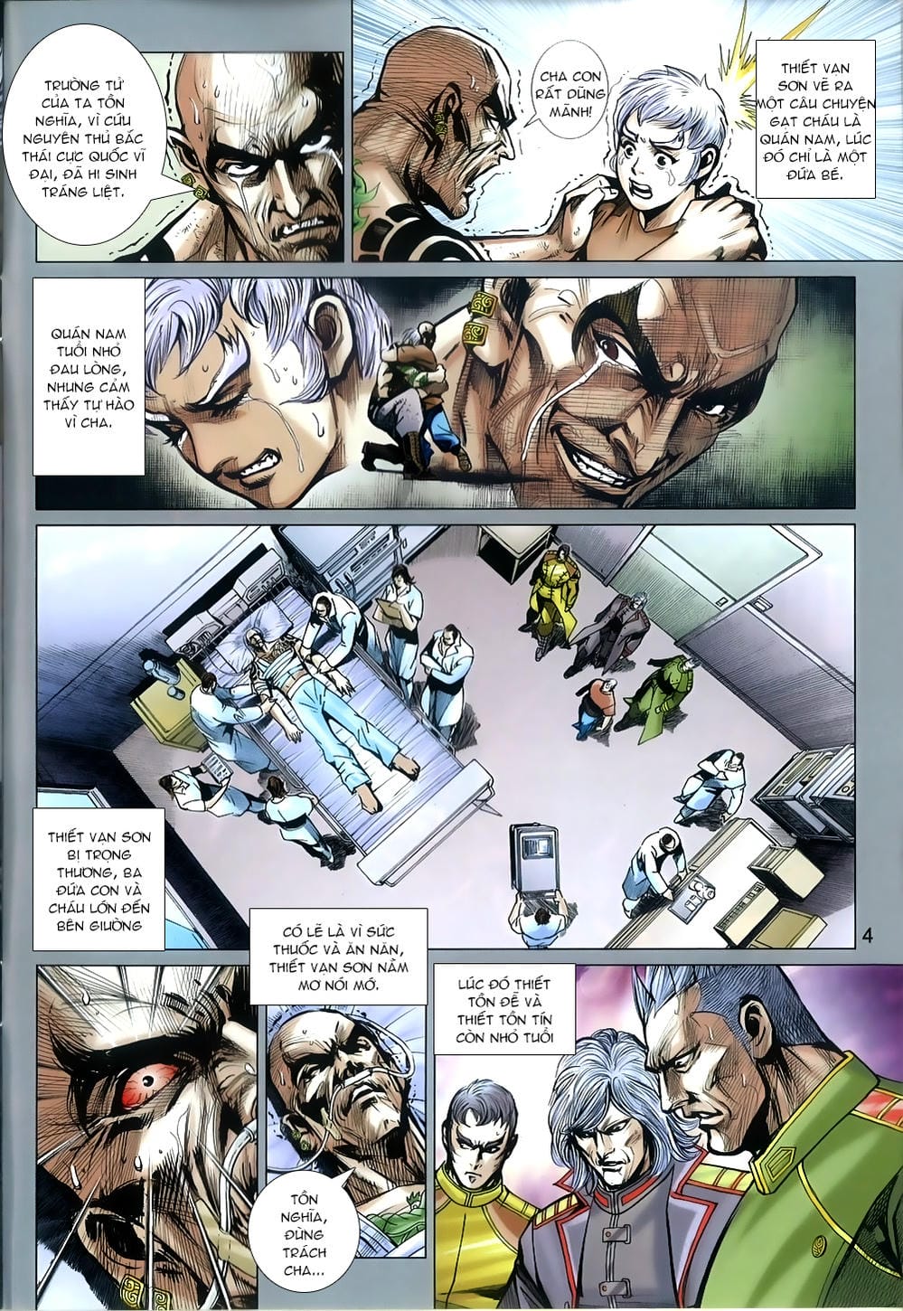 Truyện Tranh Tân Tác Long Hổ Môn trang 4