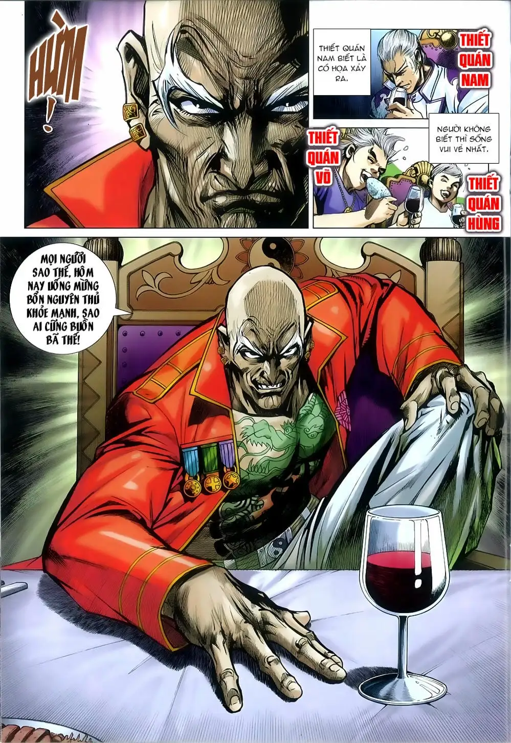 Truyện Tranh Tân Tác Long Hổ Môn trang 4