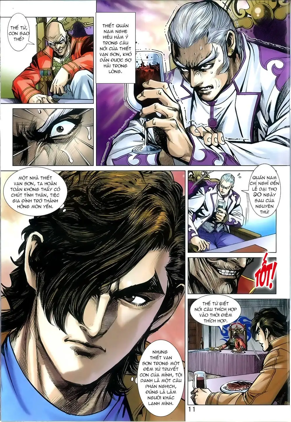 Truyện Tranh Tân Tác Long Hổ Môn trang 4