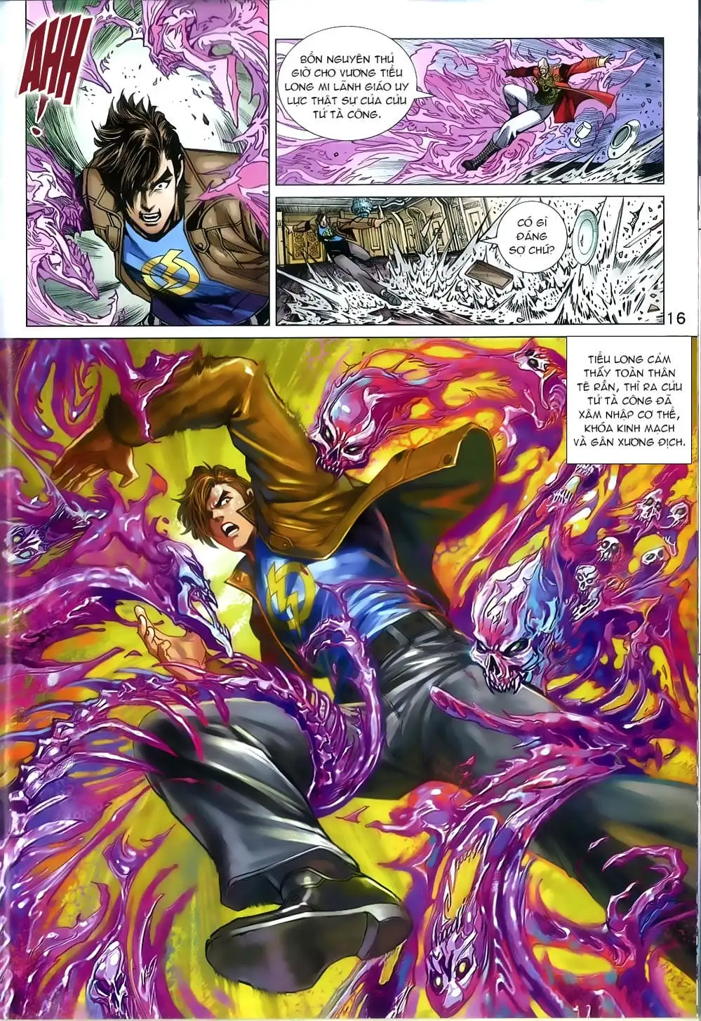 Truyện Tranh Tân Tác Long Hổ Môn trang 4