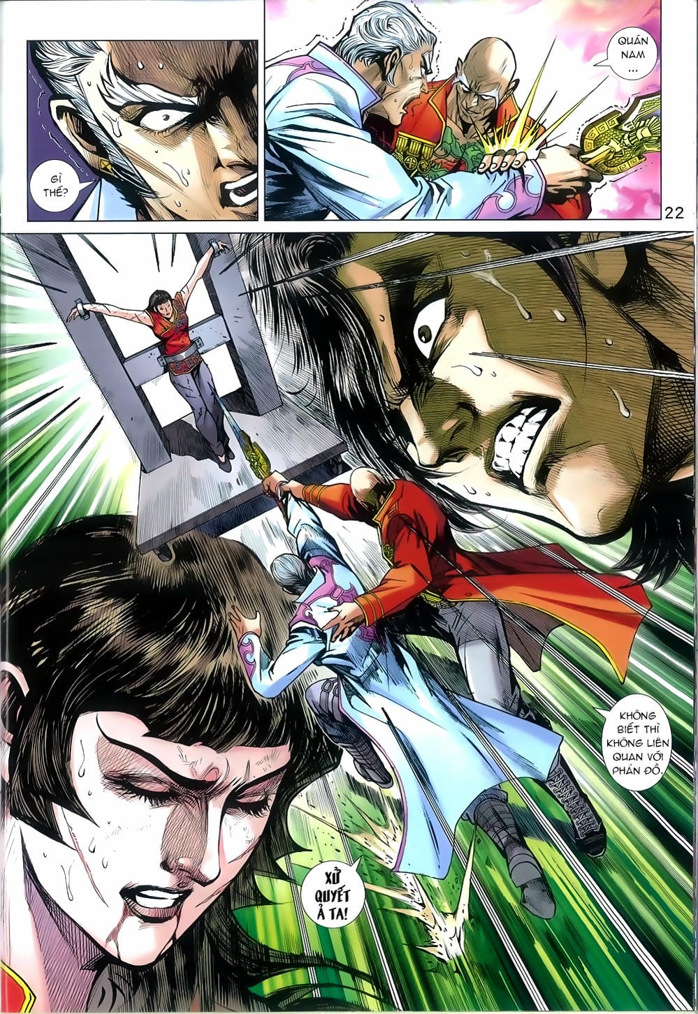 Truyện Tranh Tân Tác Long Hổ Môn trang 4