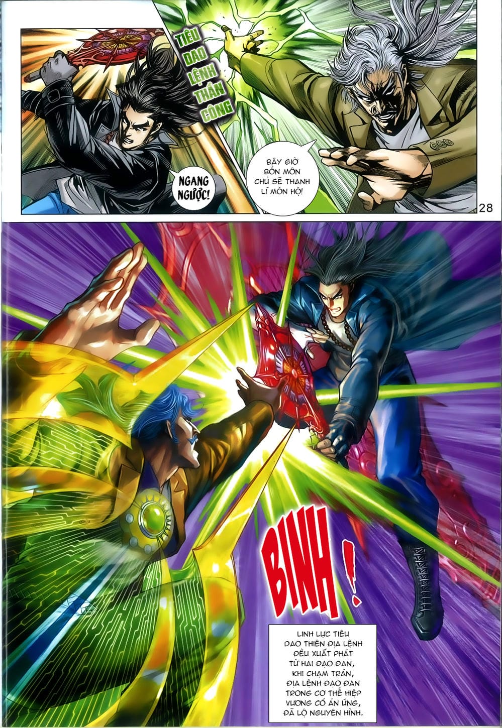 Truyện Tranh Tân Tác Long Hổ Môn trang 4