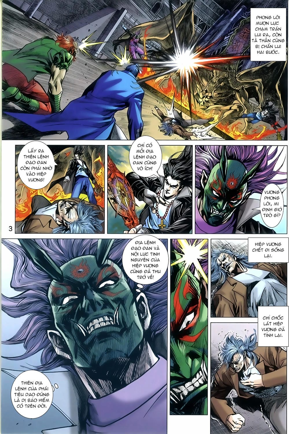 Truyện Tranh Tân Tác Long Hổ Môn trang 4