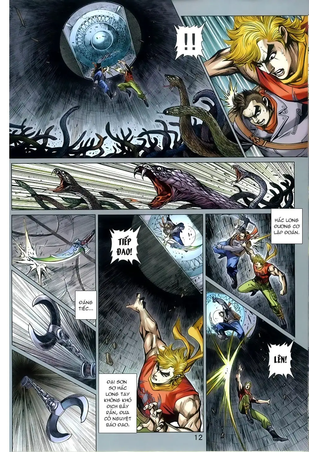 Truyện Tranh Tân Tác Long Hổ Môn trang 4