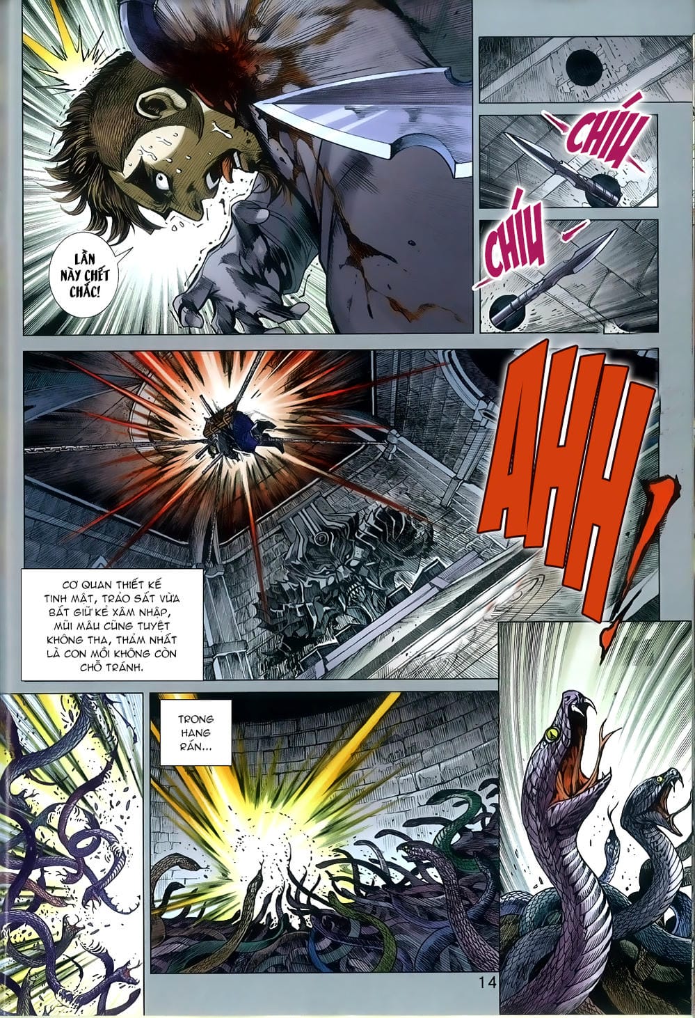 Truyện Tranh Tân Tác Long Hổ Môn trang 4