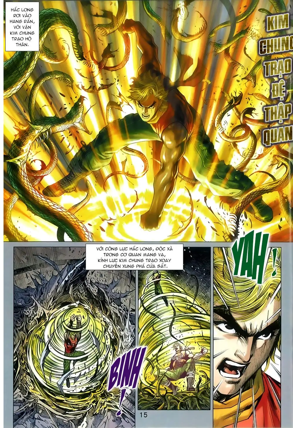 Truyện Tranh Tân Tác Long Hổ Môn trang 4